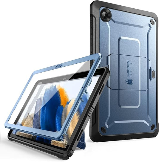 SUPCASE for Galaxy Tab A8 Case with Stand (Unicorn Beetle Pro), [Built-in Screen Protector] Full-Body Rugged Shockproof Heavy Duty Protective Tablet Case for Samsung Galaxy Tab A8 10.5 Inch, Tilt