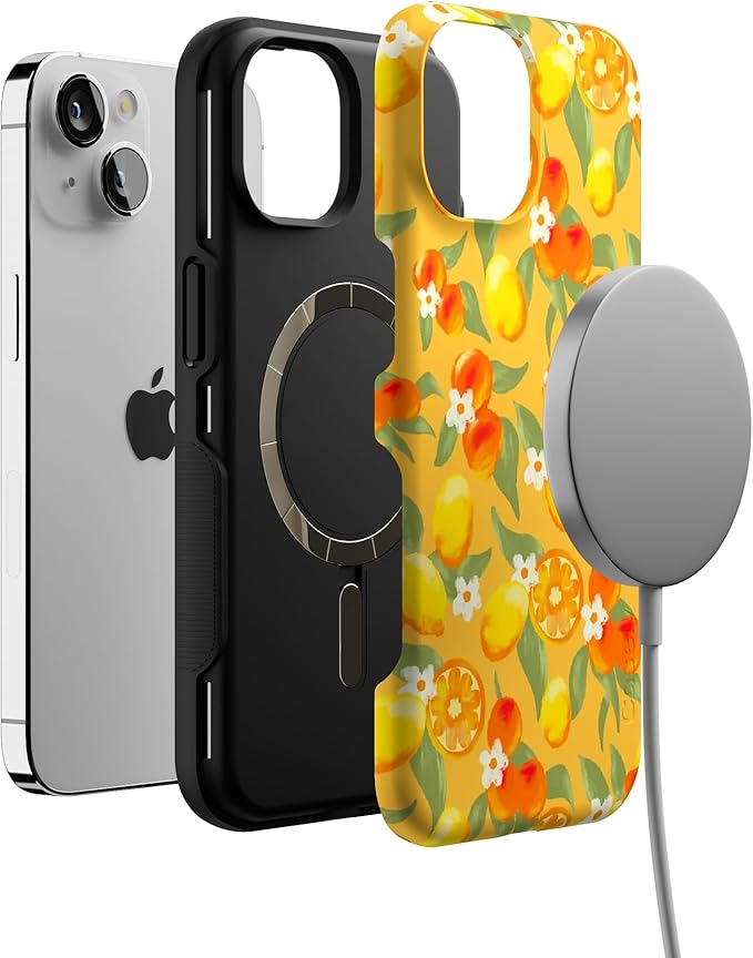 Casely iPhone 14 Case | Positano | Dippin' Daisy's Italian Coast | Compatible with MagSafe | Bold Protective Design