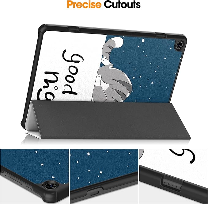 Case for TECLAST T50 11.0 inch Tablet, Folding Folio Ultra-Thin PU Leather Stand Case Cover for TECLAST T50 11.0 inch Lazy Cat