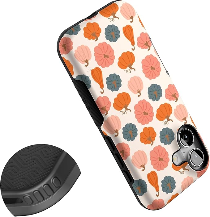 Casely iPhone 17 Case | Oh My Gourd | Pumpkin Patch | Bold Protective Design | Compatible with MagSafe