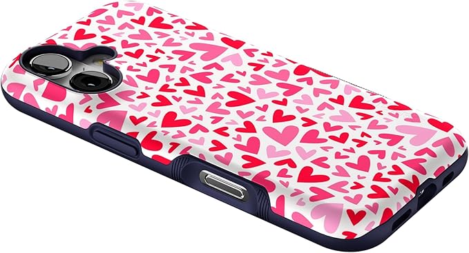 Casely iPhone 17 Case | XOXO | Candy Hearts | Bold Protective Design | Compatible with MagSafe