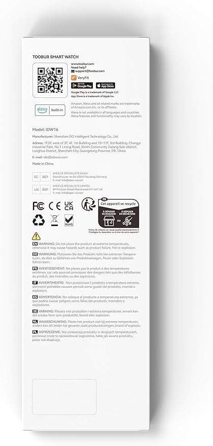 Smart Watch for Women Alexa Built-in, 1.95" Fitness Tracker with Answer/Make Calls, IP68 Waterproof/Heart Rate/Sleep Tracker/100 Sport Modes, Fitness Watch Compatible Android iOS