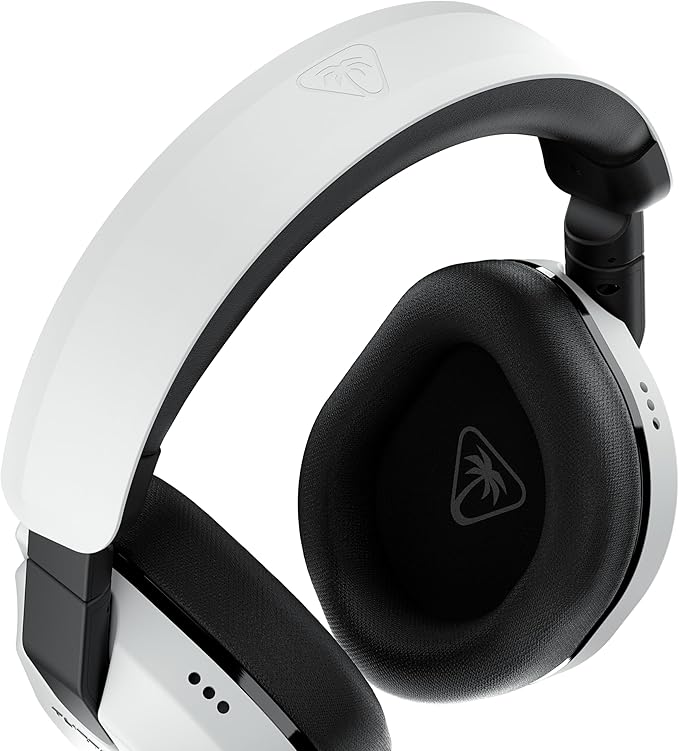 Turtle Beach Stealth 600 Wireless Multiplatform Amplified Gaming Headset for Xbox Series X|S, Xbox One, PC, PS5, PS4, & Mobile – Bluetooth, 80-Hr Battery, Noise-Cancelling Mic – White