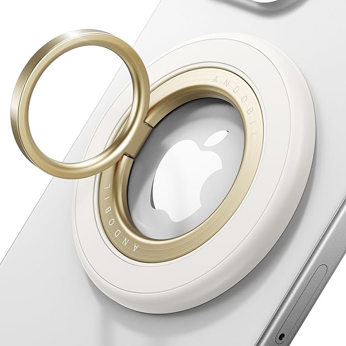 andobil 2025 3rd Gen Magnetic Phone Grip for MagSafe [360° Rotatable & Ultra-Stable] Double-sided Magnet Cell Phone Ring Holder Compatible with MagSafe Accessories&iPhone 17 Air 16 Pro Max 15 14 13 12