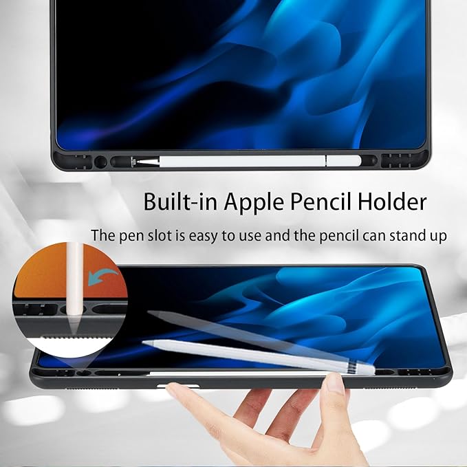 Case for Samsung Galaxy Tab S10+ Plus 2024 / S9 FE+ Plus/ S9+ Plus 12.4 Inch 2023 Magnetic Multi-Angle Leather Folio Stand Shell Folio with Card Holder Galaxy Tab S9+/S9 FE+,Rose Gold