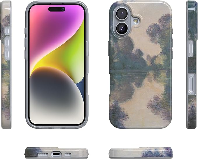 Casely iPhone 17 Case | Monet's Morning | The Met Museum | Compatible with MagSafe | Classic Ultra Slim Design