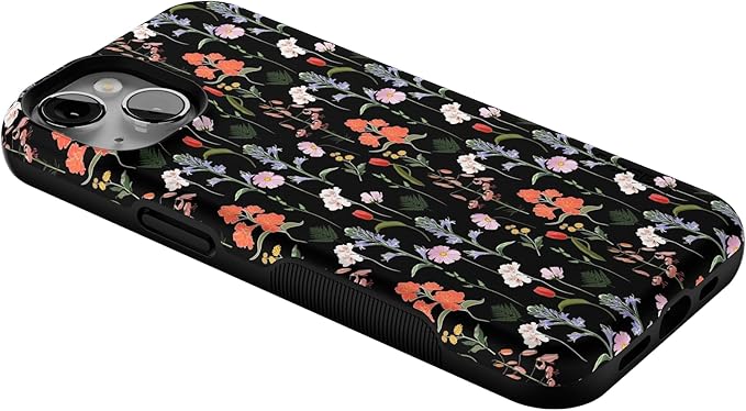 Casely iPhone 14 Case | Secret Garden | Mixed Floral | Compatible with MagSafe | Bold Protective Design