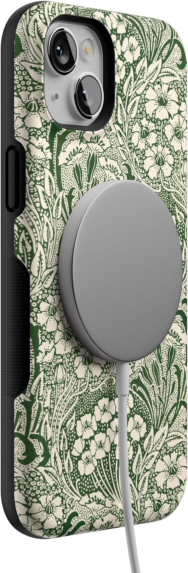 Casely iPhone 14 Case | Mystic Meadow | Green Gardens | Compatible with MagSafe | Bold Protective Design