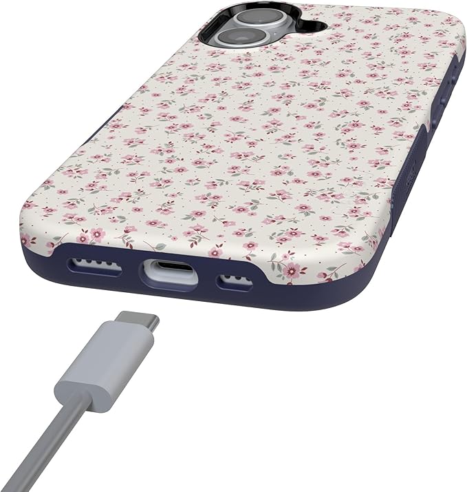 Casely iPhone 17 Case | Cottage Charm | Cottagecore | Compatible with MagSafe | Bold Protective Design