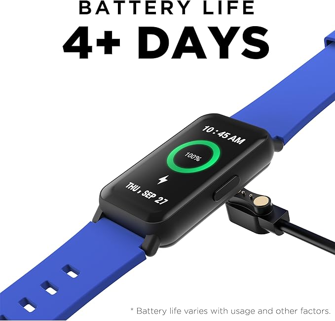 iTouch Smart Watch Fitness Tracker - 1.47" Touch Screen, IP68 Water Resistant, Heart Rate Monitor, Activity Tracker, GPS, 96 Sports Modes, 100+ Watch Faces, Pedometer, Android & iOS