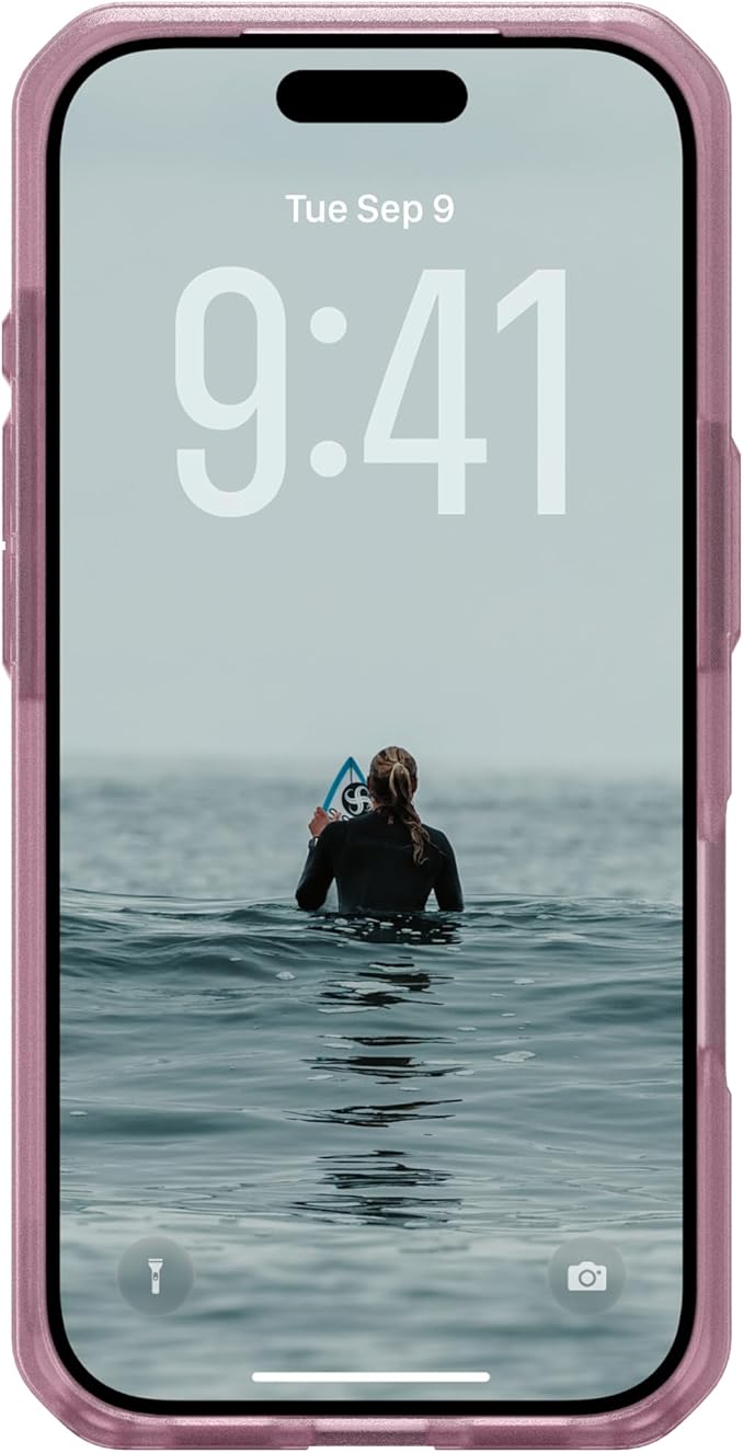 URBAN ARMOR GEAR UAG Designed for iPhone 17 Pro Case Dot - Compatible with MagSafe Translucent Military Grade Protective Cover, Purple