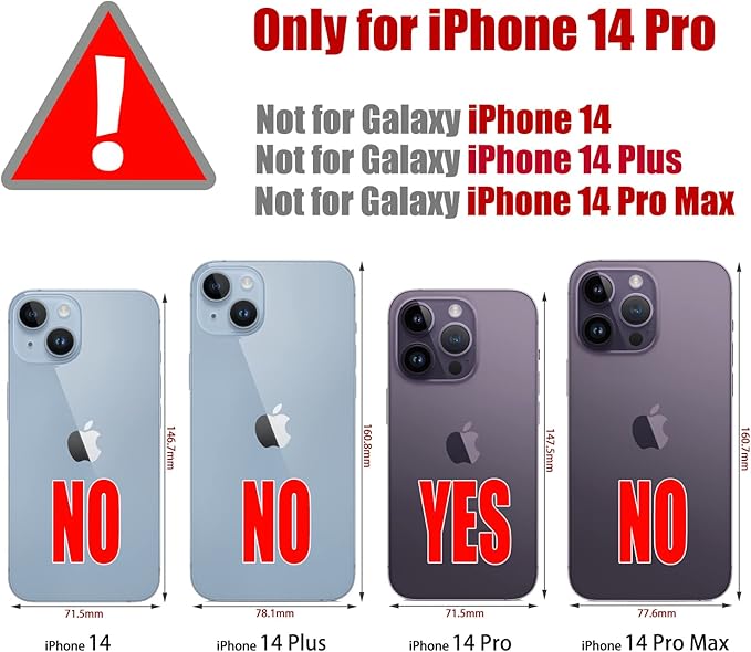 japezop iPhone 14 Pro Wallet Case with [RFID Blocking] Credit Card Slots Folio Magnetic Stand,Leather Flip Case Wallet for iPhone 14 Pro 5G 6.1 Inch (Black)