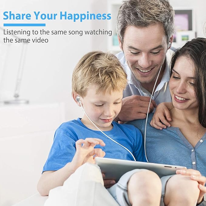 Lightning Headphones Earphones Magnetic Earbuds in-Ear MFi Certified with Microphone Controller for Sports Workout Compatible with iPhone 15/14/13/12/11 (Pure White, Lightning)