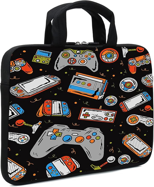 Laptop Sleeve Case 11.6"" 12.1 Inch Neoprene Laptop Sleeve/Notebook Computer Pocket Case/Chromebook Case/Tablet Briefcase Carrying Bag Compatible for Men， Women ，boys， girls (HYXSB-1)