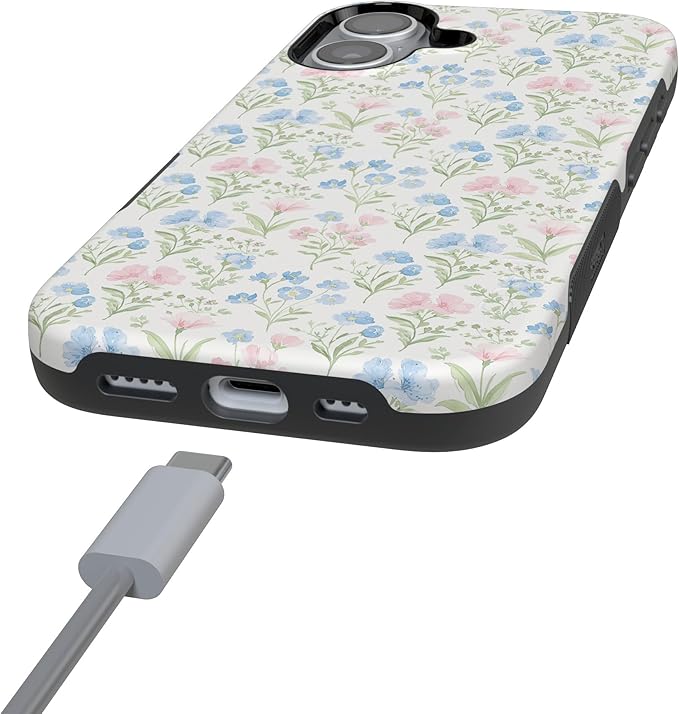 Casely iPhone 17 Case | Pastel Garden | Sunday Best | Compatible with MagSafe | Bold Protective Design