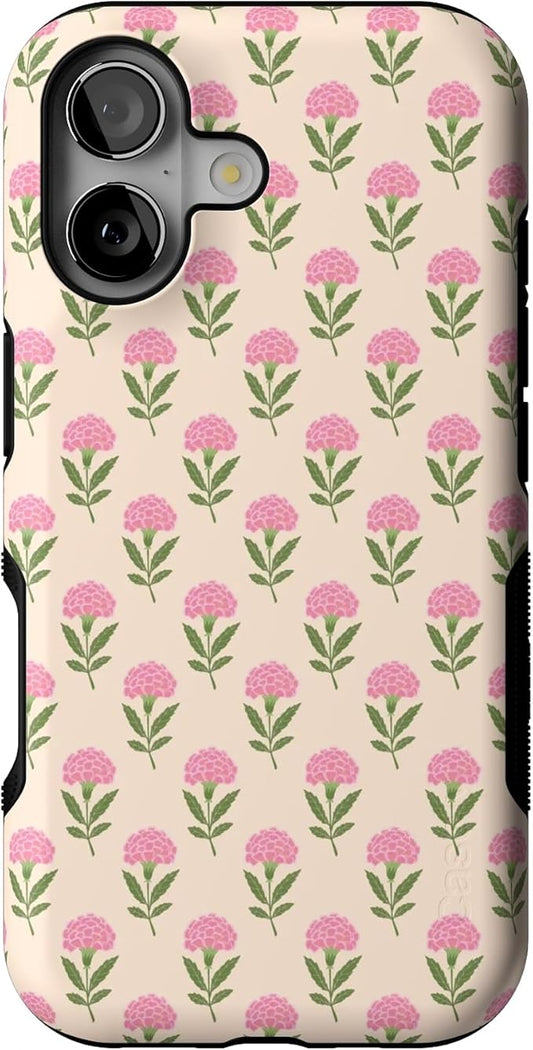 Casely iPhone 17 Case | Jenna's Flowers | Fun on Weekdays | Bold Protective Design | Compatible with MagSafe