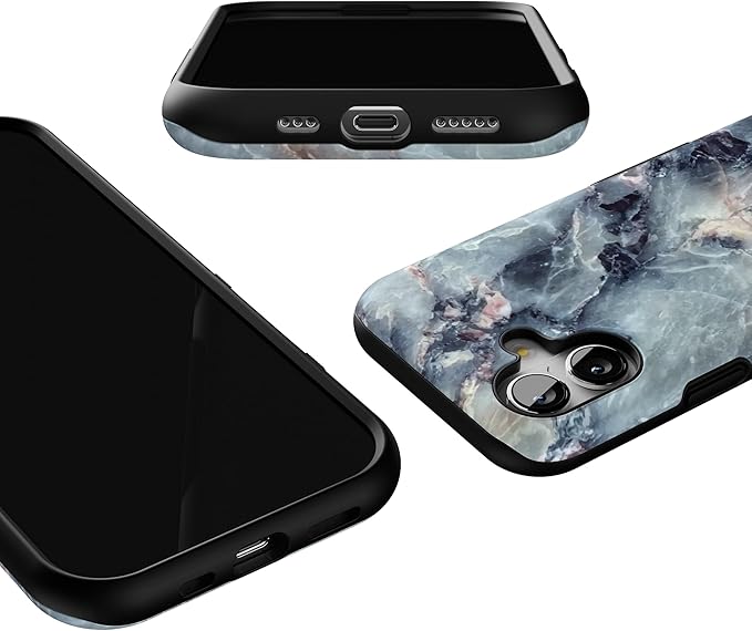 Casely iPhone 17 Case | Deep Sea | Blue Marble | Bold Protective Design | Compatible with MagSafe