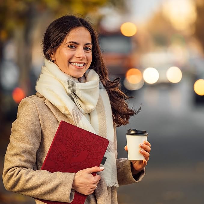 Portfolio Cover for Lenovo Tab M11 / K11, Unique Tree Design with Card Slots, Slim and Lightweight with Magnetic Auto Sleep, Precise Cutouts Case Compatible with Lenovo Tablet M11 TB-330FU Wine Red