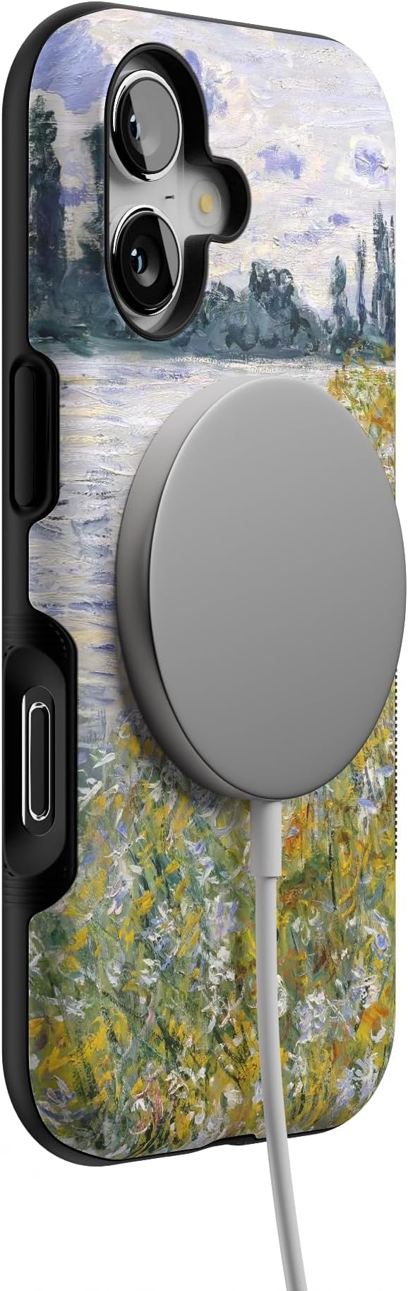 Casely iPhone 17 Case | Monet's Summer Landscape | The Met Museum | Bold Protective Design | Compatible with MagSafe
