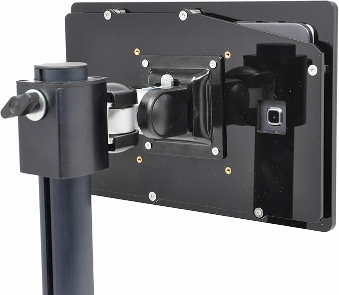 TABcare Security Anti-Theft Acrylic VESA Enclosure for Samsung 9.7" Tablet with Wall Mount Kit (Black, TAB S2 9.7)