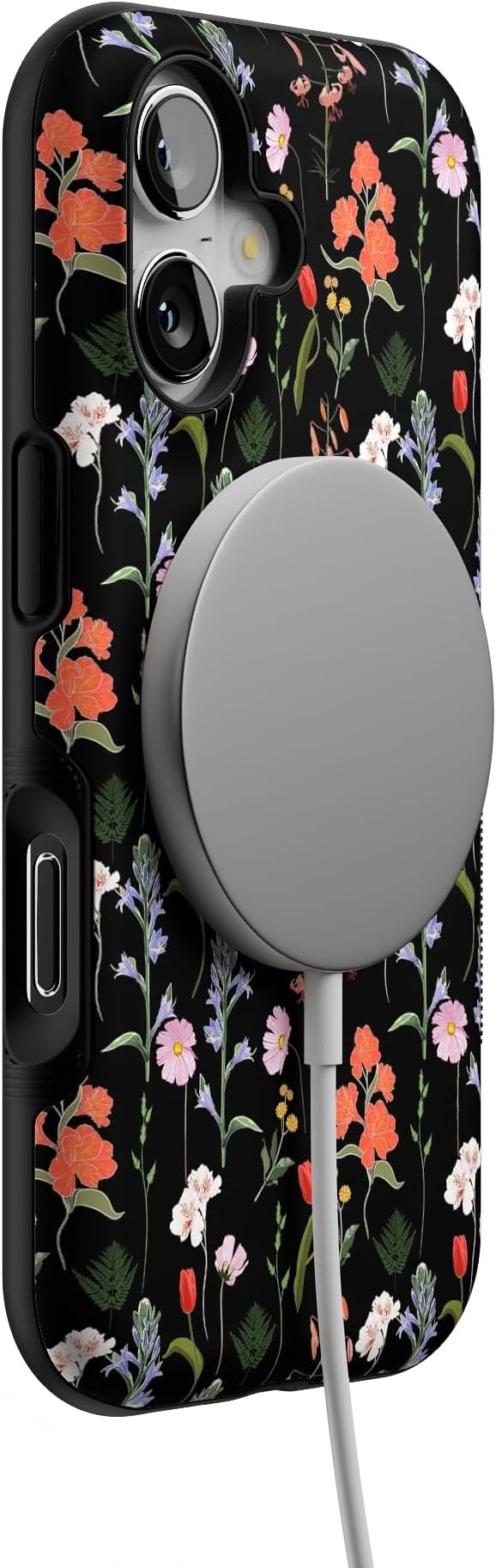 Casely iPhone 17 Case | Secret Garden | Mixed Floral | Bold Protective Design | Compatible with MagSafe