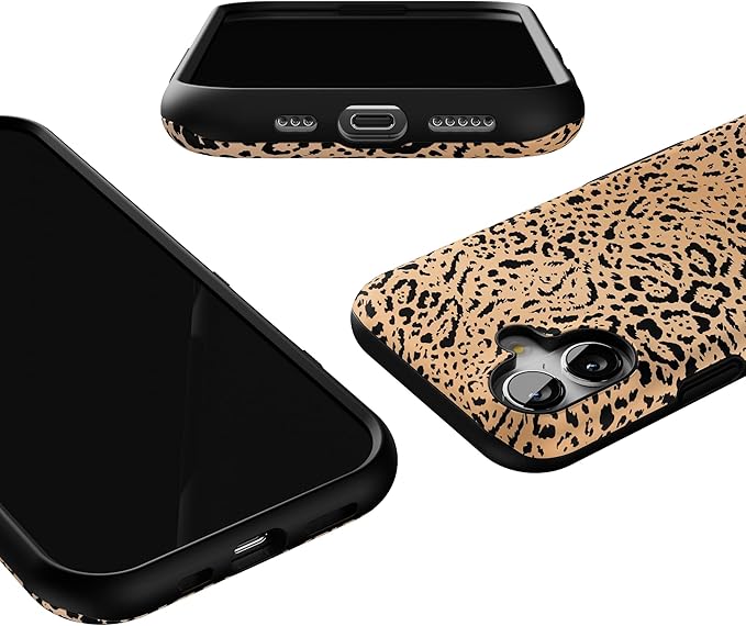 Casely iPhone 17 Case | Born to Be Wild | Jaguar Print | Bold Protective Design | Compatible with MagSafe