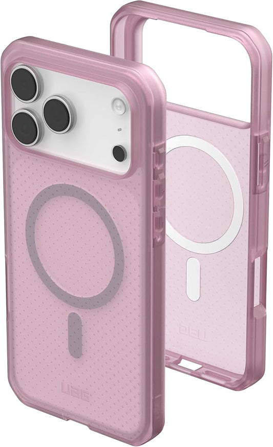 URBAN ARMOR GEAR UAG Designed for iPhone 17 Pro Max Case Dot - Compatible with MagSafe Translucent Military Grade Protective Cover, Purple