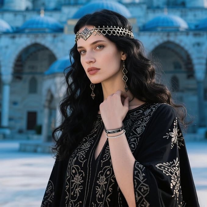 Efolen Smart Bracelet for Women,Ultralight Fitness Tracker Smart Wristband with Heart Rate/Blood Oxygen/Sleep Monitor/Pedometer,Slim Smartwatch for Android iPhone,Activity Tracker,2 Band,2 Band,Black