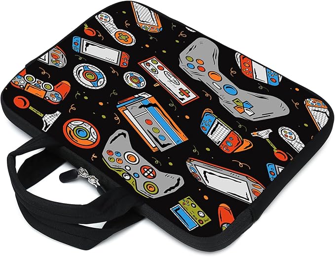 Laptop Sleeve Case 11.6"" 12.1 Inch Neoprene Laptop Sleeve/Notebook Computer Pocket Case/Chromebook Case/Tablet Briefcase Carrying Bag Compatible for Men， Women ，boys， girls (HYXSB-1)