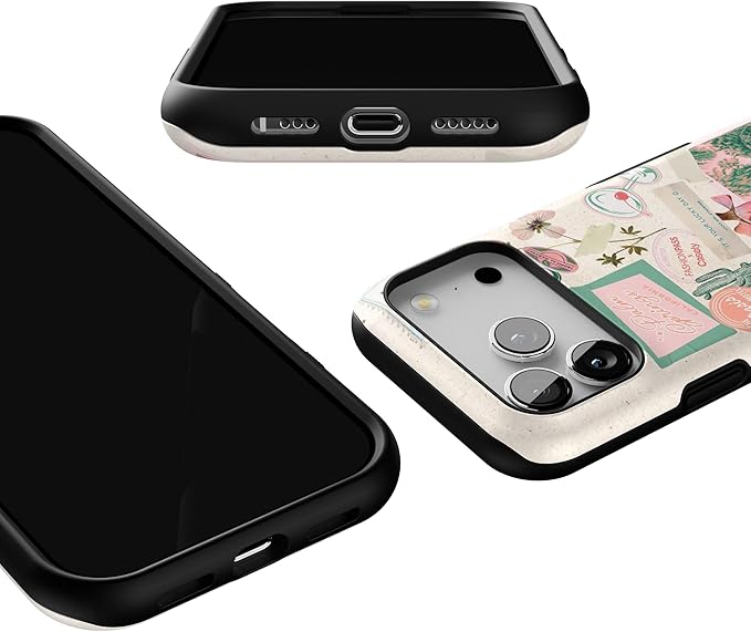 Casely iPhone 17 Pro Case | Vintage Vacay | FashionPass x Casely | Bold Protective Design | Compatible with MagSafe