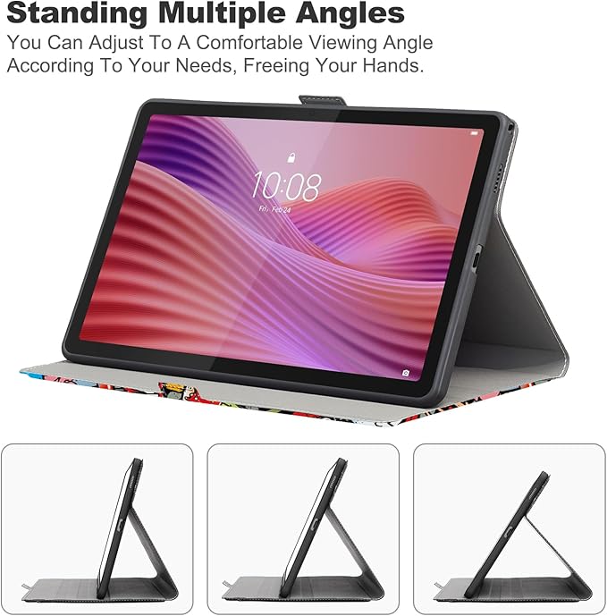 for Lenovo Tab 10.1 2025 Case Ultra-Thin Silicone Shockproof Cover for Lenovo Tab 10.1 Inch TB311FU Tablet Case,TY