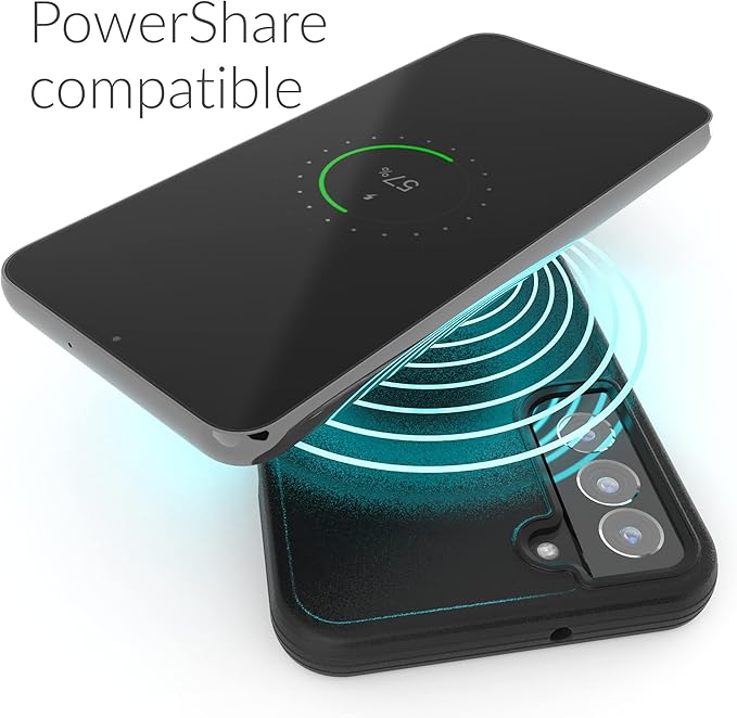 Crave Galaxy S22+ Slim Guard Case (6.6 inch) - Shockproof & Drop Protection, Black