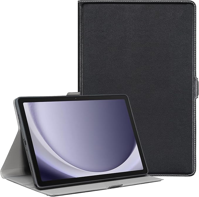 for Samsung Galaxy Tab A9 Plus Case,Ultra Slim Magnetic Cover for Galaxy Tab A9+ 5G Tablet Case,Black