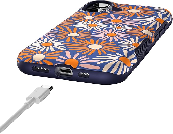 Casely iPhone 17 Case | Spring Forward | Daisy Floral | Bold Protective Design | Compatible with MagSafe