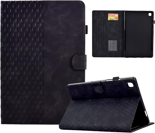 Case for Samsung Galaxy Tab S6 Lite 2024/2022/2020 10.4 inch Case SM-P620/P625/P610/P613/P615/P619 PU Leather Folio Magnetic Cover Card Holder with Pen Holder,Black