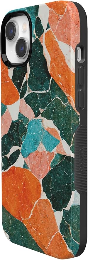 Casely iPhone 14 Case | Yes, of Quartz! | Sculpted Marble | Compatible with MagSafe | Bold Protective Design