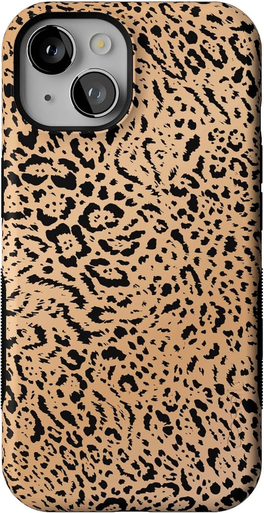 Casely iPhone 14 Case | Born to Be Wild | Jaguar Print | Compatible with MagSafe | Bold Protective Design
