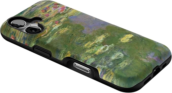 Casely iPhone 17 Case | Monet's Water Lilies | The Met Museum | Bold Protective Design | Compatible with MagSafe