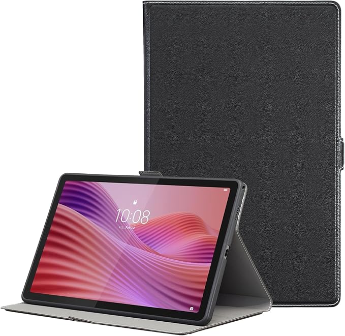 for Lenovo Tab 10.1 2025 Case Ultra-Thin Silicone Shockproof Cover for Lenovo Tab 10.1 Inch TB311FU Tablet Case,Black