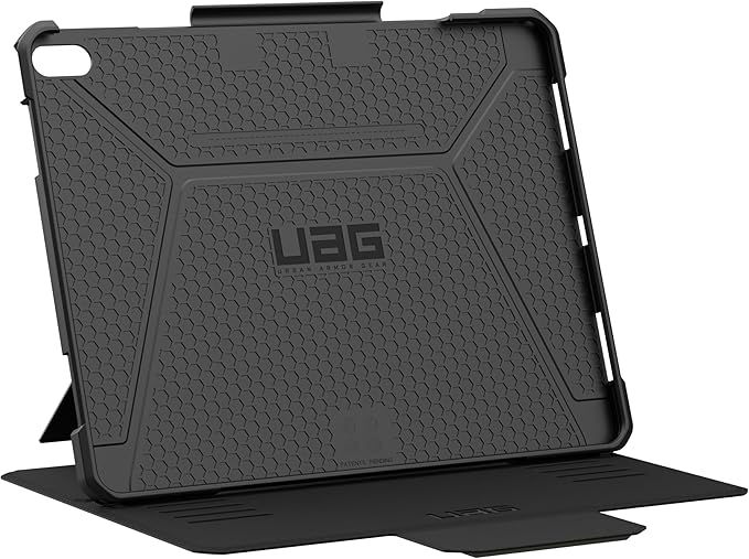 URBAN ARMOR GEAR UAG Designed for iPad Air 13" Case (1st/2nd Gen 2024-2025) M3 A3268 A3269 - Rugged Multi-Angle Viewing Folio Protective Cover w/Pencil Holder & Adjustable Stand, Metropolis SE Olive