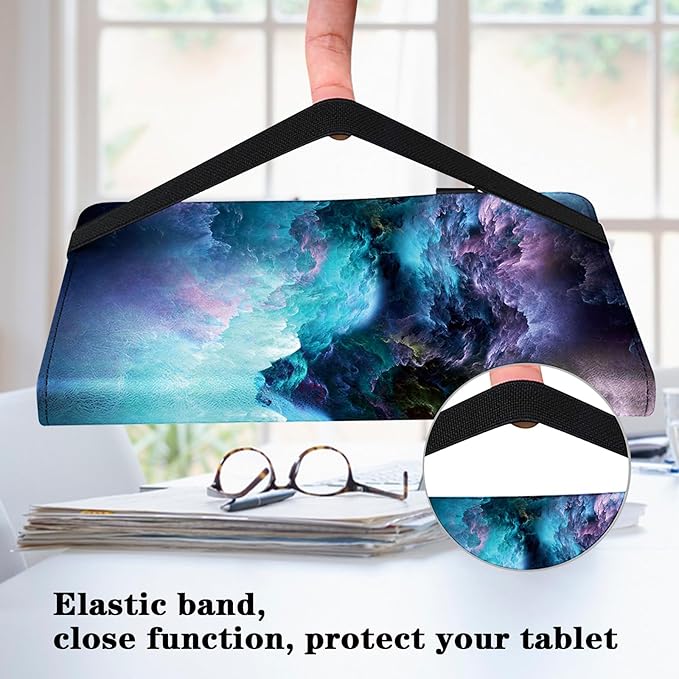 Case for Lenovo Tab Plus 11.5 inch 2024 (TB351FU),PU Leather Folio Shockproof Stand Card Slots Smart Protective Cover for Lenovo Tab Plus 2024 Tablet - Starry Sky