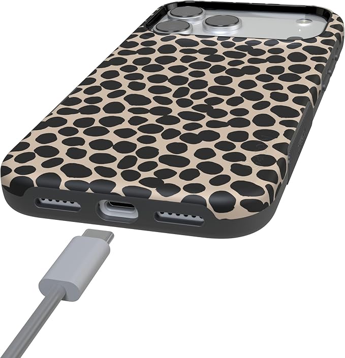Casely iPhone 17 Pro Case | Lost in Spots | Cheetah Print | Compatible with MagSafe | Bold Protective Design