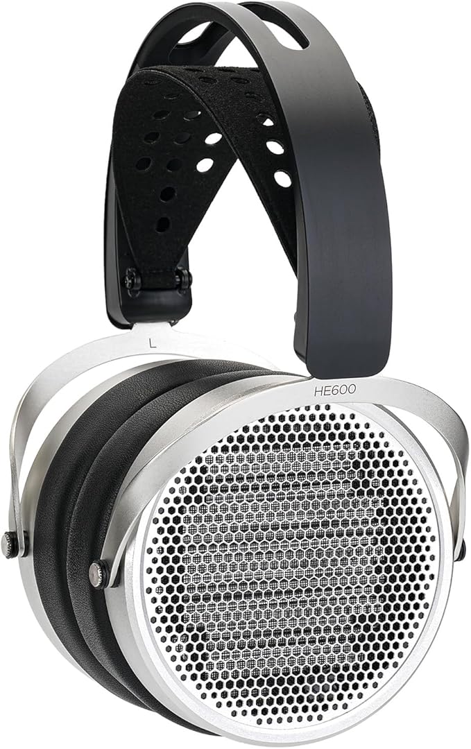 HIFIMAN HE600 Open-Back Over-Ear Full-Size Headphones with Enhanced Magnet