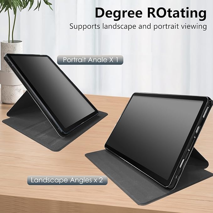 Case for Lenovo Tab P11 Plus Case 2021 (TB-J616F / J616X), 360 Degree Rotating Folding Stand,with Auto Sleep/Wake Case for Lenovo Tab P11 11” 2020 (TB-J606F TB-J606X),Gray Paw Print