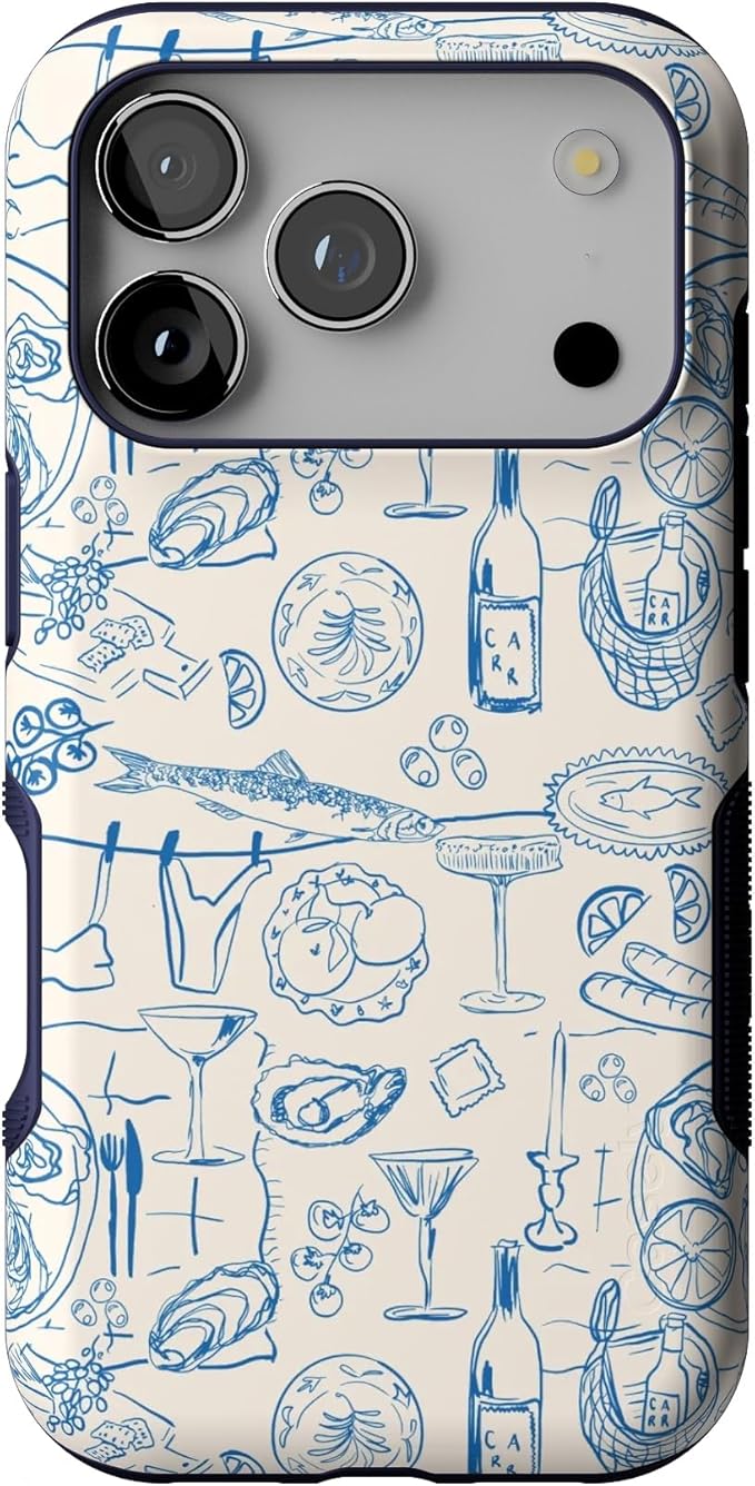 Casely iPhone 17 Pro Case | Amalfi Aperitivo | Dolce Vita | Bold Protective Design | Compatible with MagSafe