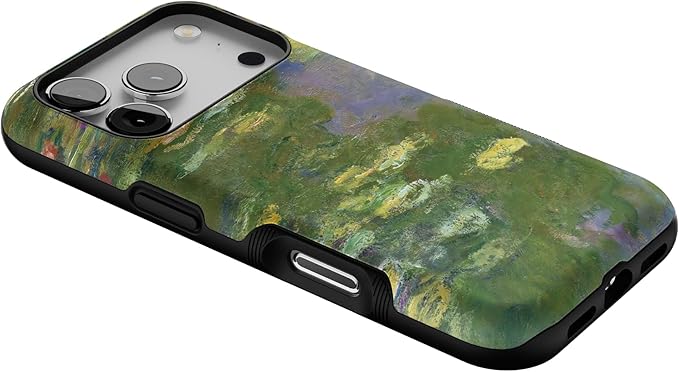 Casely iPhone 17 Pro Case | Monet's Water Lilies | The Met Museum | Bold Protective Design | Compatible with MagSafe