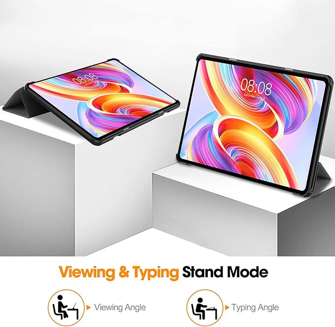 Case for TECLAST T50 11.0 inch Tablet, Folding Folio Ultra-Thin PU Leather Stand Case Cover for TECLAST T50 11.0 inch Gray