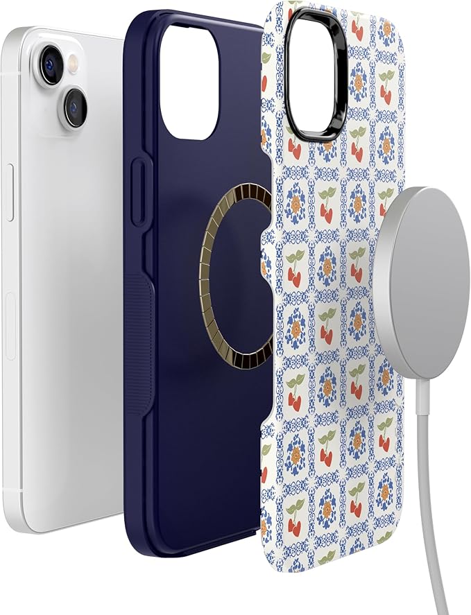 Casely iPhone 14 Case | Palermo | Dippin' Daisy's Italian Coast | Compatible with MagSafe | Bold Protective Design