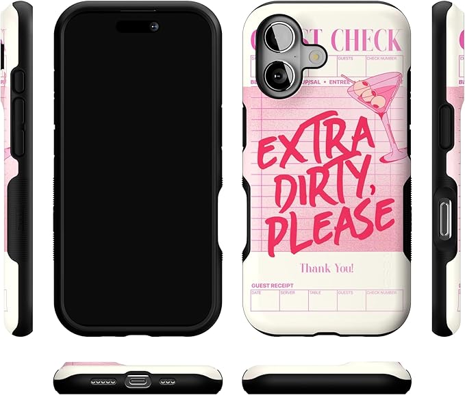 Casely iPhone 17 Case | Extra Dirty Please | Fun on Weekdays | Bold Protective Design | Compatible with MagSafe