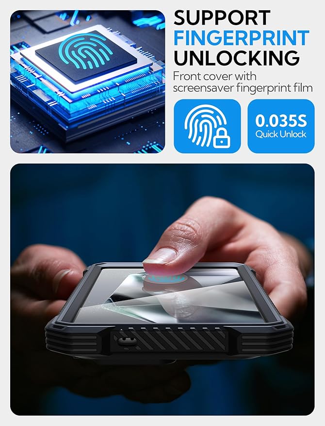 i-Blason Armorbox for Samsung Galaxy S25 Ultra Case MagSafe with Camera Cover Stand [Military Protection] Full-Body Heavy Duty Magnetic Phone Case with Screen Protector for S25 Ultra 6.9 inch, Black